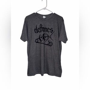 Deftones Band Graphic T-Shirt Size Large New